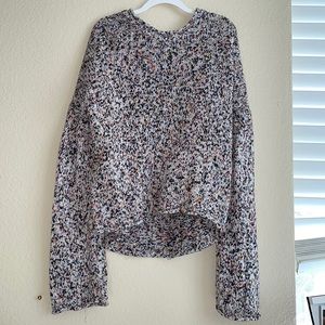 Madewell multicolor knit sweater